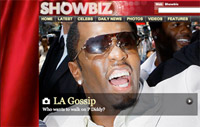 Sky showbiz website screenshot Sky showbiz website screenshot